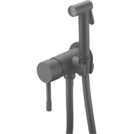 Набор для гигиенического душа Boheme Uno 467-B, чёрный матовый, Цвет производителя: чёрный матовый фото 