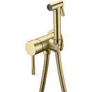 Набор для гигиенического душа Boheme Uno 467-MG (со скрытой частью) matt gold, Цвет производителя: matt gold фото 