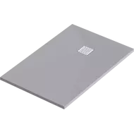 Каменный поддон Bas Essentia 120x90 см, графит фото 