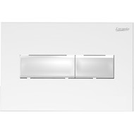 Кнопка смыва Loranto Prestige 7520, белый глянцевый фото 