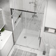 Душевая дверь Grossman Cosmo 110 см 100.K33.02.110.10.00, хром/прозрачное фото 