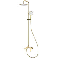 Душевая стойка Gappo G99-33 G2499-33, золото сатин, Цвет производителя: золото сатин фото 