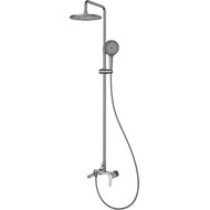 Душевая стойка Gappo G99-39 G2499-39, оружейная сталь, Цвет производителя: оружейная сталь фото 