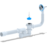 Сифон для ванны Ани Пласт E255 фото 
