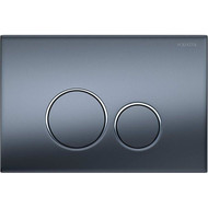 Кнопка смыва Aquatek PNS-0000014, оружейная сталь фото 