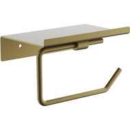 Держатель для туалетной бумаги Belz B9001-5, брашированное золото фото 