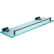 Cтеклянная полка Belz B90307, чёрный матовый фото 