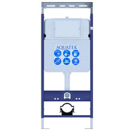 Инсталляция для унитаза Aquatek Easy Fix 50 1130х500х100 мм INS-0000010 (звукоизоляционная прокладка и крепление к стене в комплекте) фото 