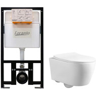 Инсталляция Loranto Prestige 4551 с подвесным унитазом Uno AZ-2380 фото 