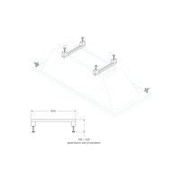 Ножки для ванны Cezares LEG-KIT-150 фото 
