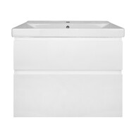 Тумба подвесная с раковиной Azario Мила 70 см CS00092799, белый фото 