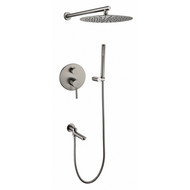 Душевая система для ванны Grocenberg GB5099BG-1, графит фото 