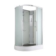 Душевая кабина Avacan 120x80 см EM2812RN, хром/матовое (безсиликоновая сборка) фото 