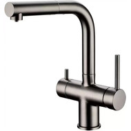 Смеситель для кухни Grocenberg GB4097BG, графит фото 