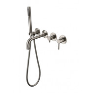 Смеситель для ванны Grocenberg GB5070NK, никель фото 