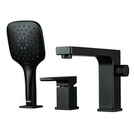 Смеситель для ванны Gappo G1117-6, черный фото 