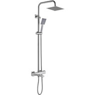 Душевая стойка с термостатом Gappo G2499-40, сатин фото 