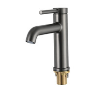 Смеситель для раковины Gappo G06-9 G1006-9, оружейная сталь фото 