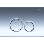 Кнопка смыва Aquatek KDI-0000018, хром глянцевый фото 