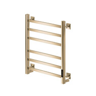 Полотенцесушитель электрический Veconi Barro-A П6 500x600 мм B6050G-A, золото матовое фото 