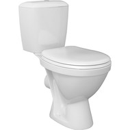 Унитаз-компакт Santek Паллада 1.WH30.2.371 с крышкой полипропилен фото 