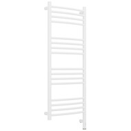 Полотенцесушитель электрический Сунержа Богема 3.1 П16 400x1120 мм (выгнутая перемычка) 30-6003-1040 R, белый матовый фото 