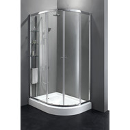 Душевое ограждение Cezares Anima RH-2 120х100 см L, хром/прозрачное фото 