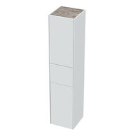 Пенал подвесной Mirsant Ultra 35 см (универсальный) белый матовый фото 