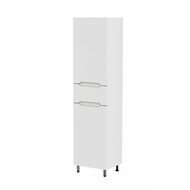 Пенал напольный Mirsant Soho 45 см (универсальный) белый фото 