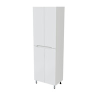 Пенал напольный Mirsant Soho 60 см, белый фото 