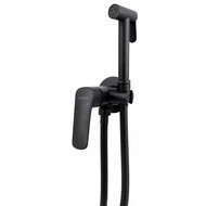 Набор для гигиенического душа Aquatek Вега AQ1019MB, чёрный матовый фото 