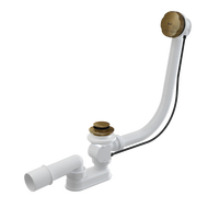 Сифон для ванны AlcaPlast A55 ANTIC-80 металл фото 