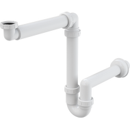 Сифон для умывальника Alcadrain A434 (AG210521154) фото 