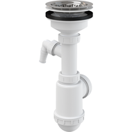 Сифон для мойки AlcaPlast A446P-DN50/40 фото 