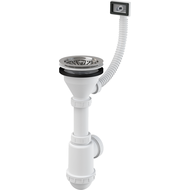 Сифон для мойки AlcaPlast A447-DN50/40 фото 