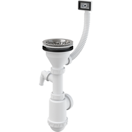 Сифон для мойки AlcaPlast A447P-DN50/40 фото 