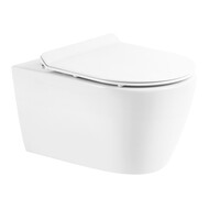 Унитаз подвесной безободковый BelBagno Marino BB105CHR фото 