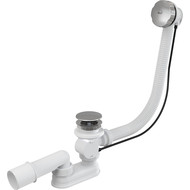 Сифон для ванны Alcadrain A55KM 57 см металл (AG210125260) фото 