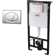 Инсталляция для подвесного унитаза Alcaplast AM101/1120-3:1 RU M71-0001 фото 