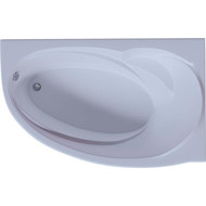 Ванна акриловая Aquatek Бетта R 160x97 см BET160-0000078, Размер - мм: 1600х1000 фото 