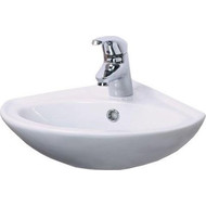 Раковина угловая Sanita Веер 36 см VERSAWB01 фото 