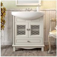 Тумба напольная с раковиной Opadiris Омега 65 см, слоновая кость фото 