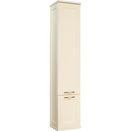 Пенал подвесной Акватон Леон 31 см с корзиной 1A186503LBPR0, дуб бежевый фото 