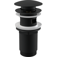 Донный клапан AlcaPlast A392BLACK фото 