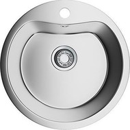 Кухонная мойка Omoikiri SAROMA 51-1-IN (4993007) 0,8 мм, нержавеющая сталь, Цвет производителя: нержавеющая сталь матовая фото 