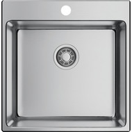 Кухонная мойка Omoikiri AMADARE 50-IN (4993766) 1 мм, нержавеющая сталь фото 