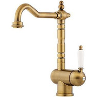 Смеситель для кухни Omoikiri Kyoto-A 4994287, античная латунь фото 