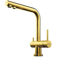 Смеситель для кухни Omoikiri Nagano-PVD-G 4994178, светлое золото фото 