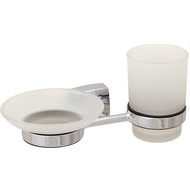 Мыльница+стакан Fixsen Kvadro FX-61306+08 фото 