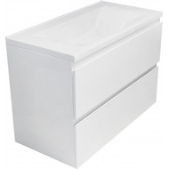 Тумба подвесная с раковиной Эстет Bali 80 см, 2 ящика ФР-00002084 фото 